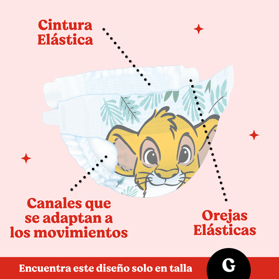 Pañales Huggies Active Sec Etapa 3/G, 100 Uds. (Edición Limitada)